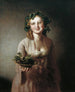 Lexi mit Trauben - Johann Baptist Reiter — Ansicht des Kunstwerks