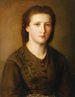 Mädchen in Dirndl-Kleid - Johann Baptist Reiter — Ansicht des Kunstwerks