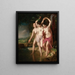 Drei Badende - Johann Baptist Reiter — gerahmtes Bild an der Wand