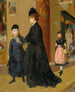 Lèche-vitrines sur la Schleifmühlgasse, au coin de la Wienstrasse - Johann Baptist Reiter — Ansicht des Kunstwerks