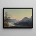 Vue de la Solitude d'Arlesheim - Johann Baptist Stuntz — gerahmtes Bild an der Wand