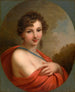 Portrait von Elena Alexandrovna Naryshkina 1785-1855 - Johann Baptist von Lampi der Ältere — Ansicht des Kunstwerks