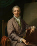 Selbstporträt am Staffelei - Johann Baptist von Lampi der Ältere — Ansicht des Kunstwerks