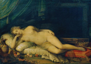 Johann Baptist von Lampi the Younger - Venus auf einem Ruhebett schlafend.webp