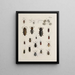 Archive der Geschichte der Insekten Pl28 - Johann Caspar Füssli — gerahmtes Bild an der Wand