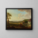 Ansicht von Sinneringen - Johann Caspar Ulinger — gerahmtes Bild an der Wand