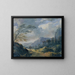 Kleines Berglandschaft - Johann Christian Brand — gerahmtes Bild an der Wand