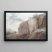 Landschaft - Johann Christian Brand — gerahmtes Bild an der Wand