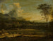 Landschaft mit Bergsee und Gebäuden - Johann Christian Vollerdt — Ansicht des Kunstwerks