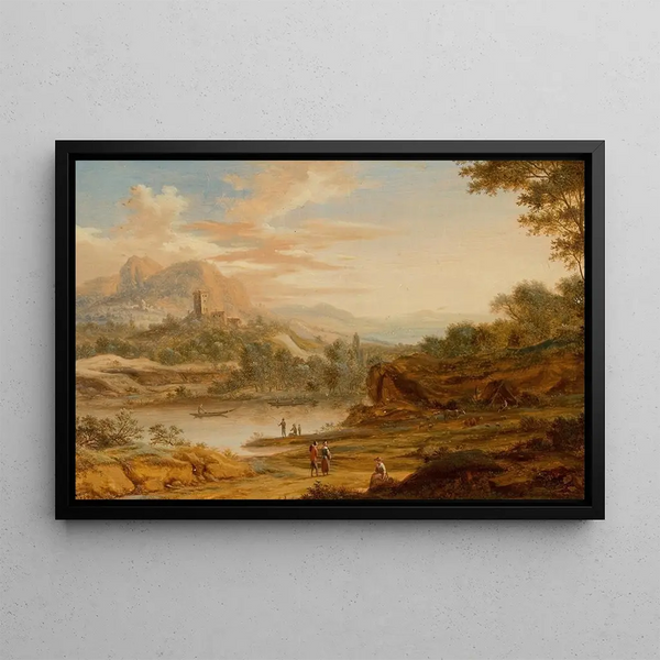 Johann Christian Vollerdt - View in Italy.webp