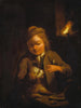 Junge, der einen Hund neckt - Johann Conrad Seekatz — Ansicht des Kunstwerks