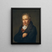 Berater der Gerechtigkeit Guillaume Mila - Johann Erdmann Hummel — gerahmtes Bild an der Wand