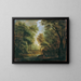Landschaftsbild - Johann Evangelist Dorfmeister — gerahmtes Bild an der Wand
