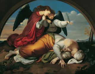 Johann Evangelist Scheffer von Leonhardshoff - Die tote heilige Caecilia Wiener Fassung.webp
