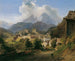 Berchtesgaden mit dem Watzmann - Johann Fischbach — Ansicht des Kunstwerks