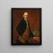 Portrait Willem Arnold Alting, Generalgouverneur der Niederländischen Ostindien-Kompanie - Johann Friedrich August Tischbein — gerahmtes Bild an der Wand