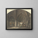 Alte Kapelle des Hauses von Riedhfe - Johann Friedrich Morgenstern — gerahmtes Bild an der Wand