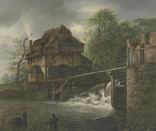 Wassermühle - Johann Friedrich Morgenstern — Ansicht des Kunstwerks