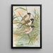 Emberiza intermedia Michahelles Emberiza palustris Savi Emberiza pyrrhuloides Pall - Johann Friedrich Naumann — gerahmtes Bild an der Wand