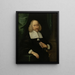 Portrait de Hans Hector von Holzhausen - Johann Friedrich Trescher — gerahmtes Bild an der Wand