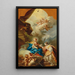 Der mystische Hochzeit der heiligen Katharina - Johann Georg Grasmair — gerahmtes Bild an der Wand