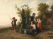 Le jeu de la taupe - Johann Georg Meyer von Bremen — Ansicht des Kunstwerks