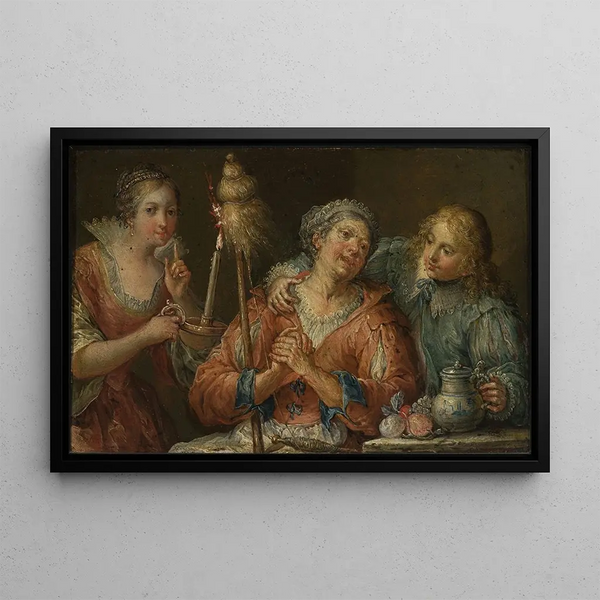 Johann Georg Platzer - Courtship.webp