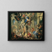 La revanche de Samson - Johann Georg Platzer — gerahmtes Bild an der Wand
