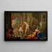 Die Freuden der Jahreszeiten Sommer - Johann Georg Platzer — gerahmtes Bild an der Wand