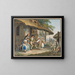 Der Frühling - Johann Georg Volmar — gerahmtes Bild an der Wand