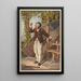 Bauern von Morat aus der Umgebung der Stadt - Johann Georg Volmar — gerahmtes Bild an der Wand