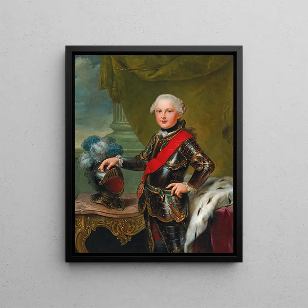 Johann Georg Ziesenis - Portrait Of Duke Carl II August Of PfalzZweibrcken As Hereditary Prince Of Bavaria.webp