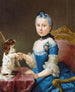 Portrait von Marie-Sophie Friedericke von Holzhausen - Johann Georg Ziesenis — Ansicht des Kunstwerks