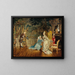 Der Ritter - Johann Hamza — gerahmtes Bild an der Wand