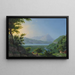 Der Thunersee vom Niesen aus gesehen - Johann Heinrich Bleuler der Jüngere — gerahmtes Bild an der Wand