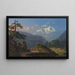 Jungfrau - Johann Heinrich Bleuler der Jüngere — gerahmtes Bild an der Wand