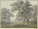 Waldszene mit zwei Gruppen von Figuren - Johann Heinrich Müntz — Ansicht des Kunstwerks