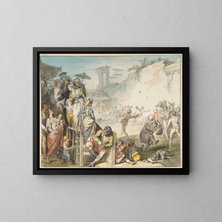 Johann Heinrich Ramberg - Ball Game in Rome.webp