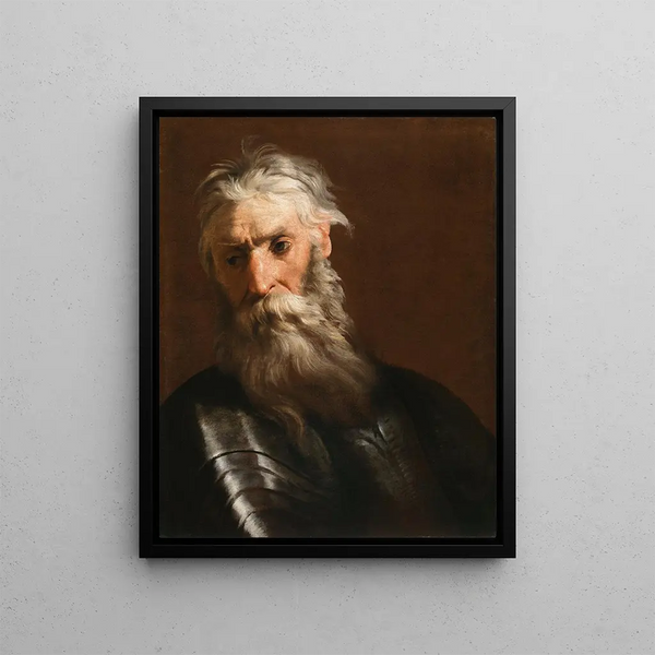 Johann Heinrich Schnfeld - A bearded man in armor.webp