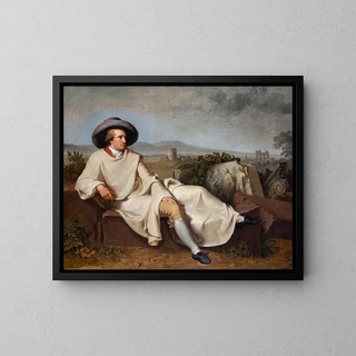 Johann Heinrich Wilhelm Tischbein - Goethe in the Roman Campagna.webp