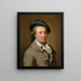 Portrait von Hans Jakob Irminger - Johann Heinrich Wilhelm Tischbein — gerahmtes Bild an der Wand