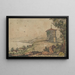 La maison de plaisance de M. Diac Lavater n° 17 - Johann Jakob Aschmann — gerahmtes Bild an der Wand