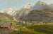 Kandersteg und das Kander-Tal im Norden - Johann Jakob Biedermann — Ansicht des Kunstwerks