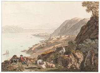 Johann Jakob Biedermann - Twann und Bielersee von Nordosten.webp