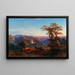 Vue de Tivoli - Johann Jakob Frey — gerahmtes Bild an der Wand
