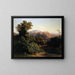Landschaft bei Granada - Johann Jakob Frey — gerahmtes Bild an der Wand