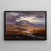 Berge in der römischen Landschaft - Johann Jakob Frey — gerahmtes Bild an der Wand