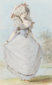 Dame noble en costume rococo - Johann Jakob Lutz — Ansicht des Kunstwerks