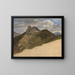 Civitella Ansicht von Norden - Johann Joachim Faber — gerahmtes Bild an der Wand