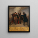 Die Attentatsversuch auf Kaiser Franz Joseph I. - Johann Josef Reiner — gerahmtes Bild an der Wand
